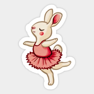 Ballerina bunny Sticker